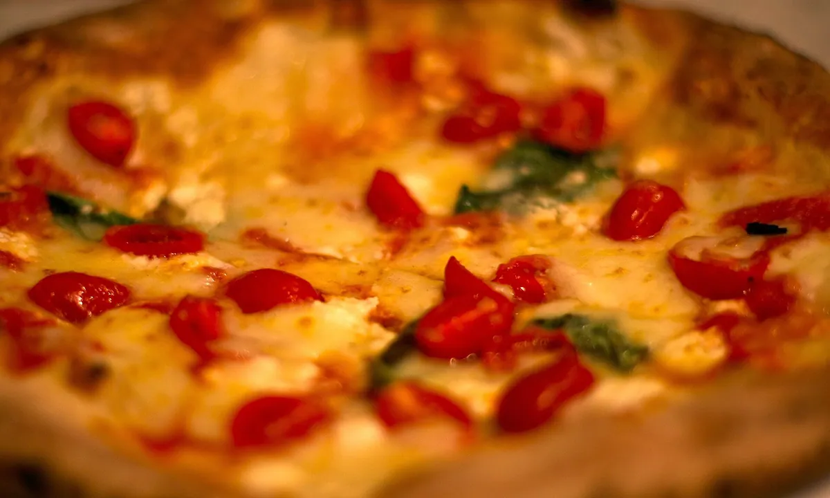 Pizza food typical of Apache Pizza